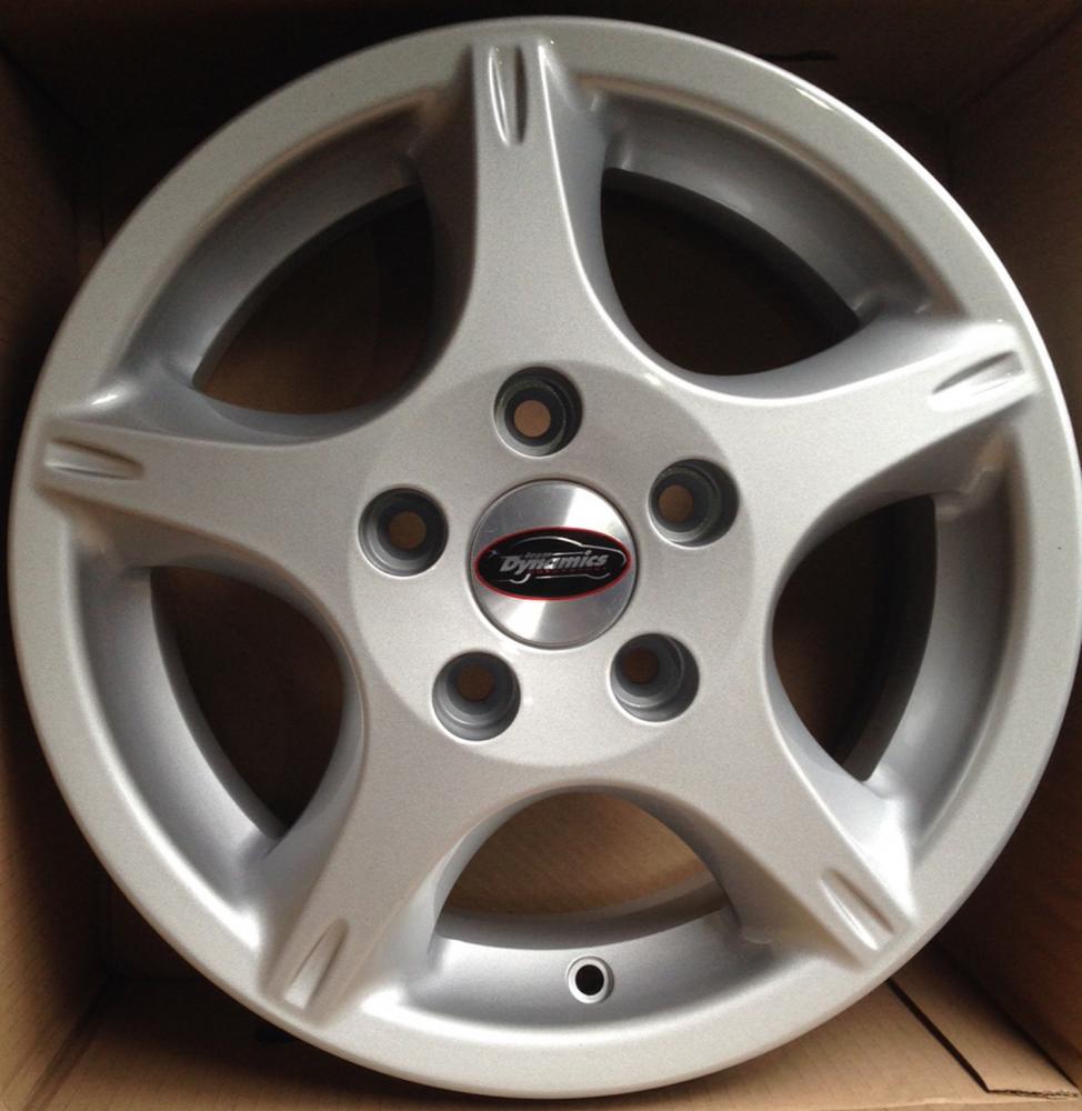15" BRITISH SWIFT CHALLENGER CARAVAN ALLOY WHEELS SILVER BRAND NEW