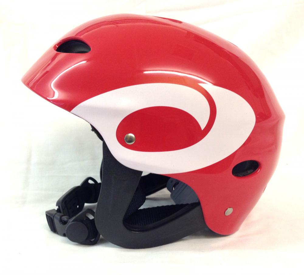 Wassersport Helm Für Kajak & Wakeboard - CE-zertifiziert In Größe L Rot