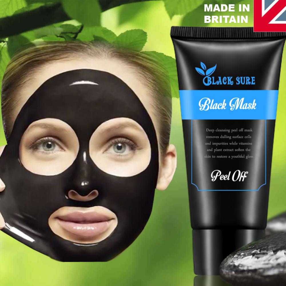 Charcoal Activated Black Face Mask Blackhead Remover Peel Off Facial