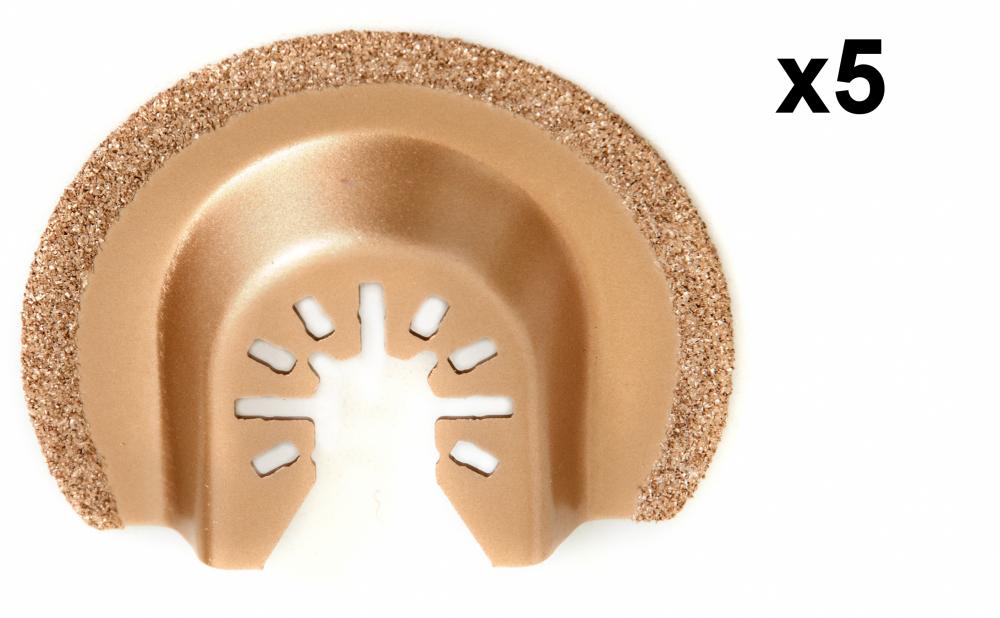 Antler 63mm Carbide Blades Fits Dewalt Stanley Worx Erbauer Multitool