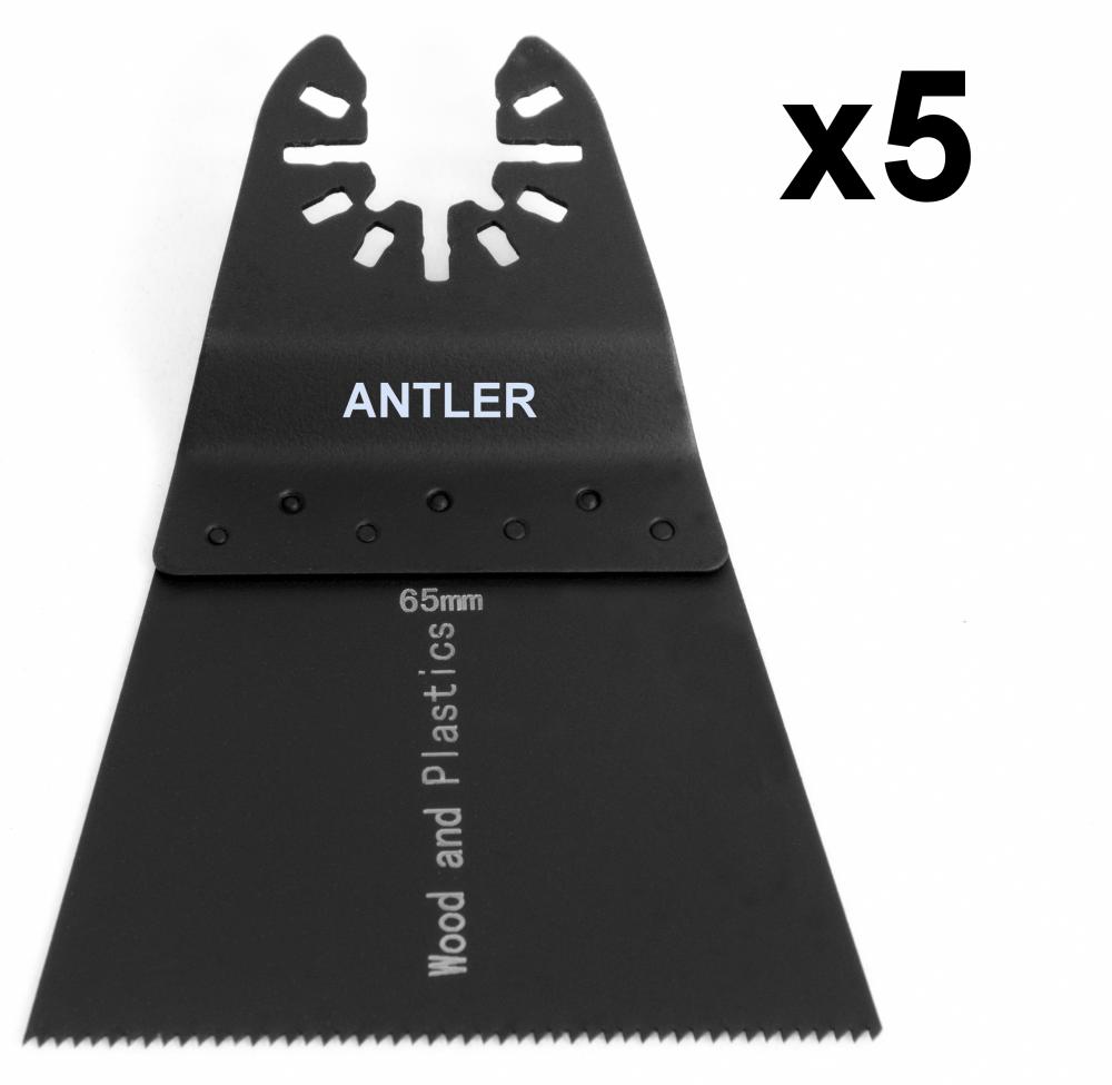Antler 65mm Wood Blades fits Dewalt Stanley Worx Erbauer Oscillating