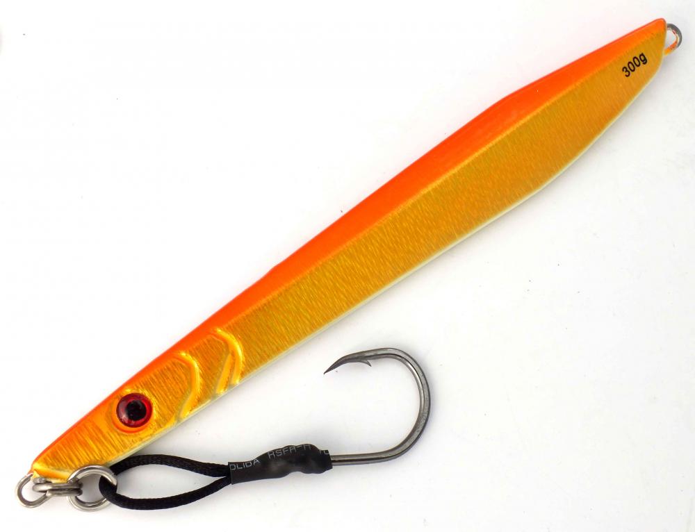 Chomp Fishing Lures Deep Water Kingfish Knife Jigs 300g x 5 Lures