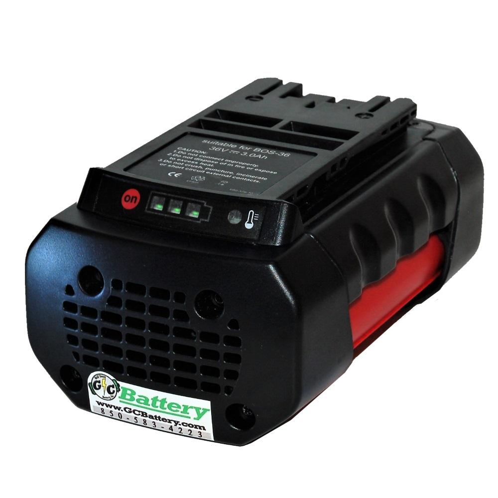 BOSCH 36V LithiumIon Fat Pack Battery G/C Battery 3.0Ah Replacement