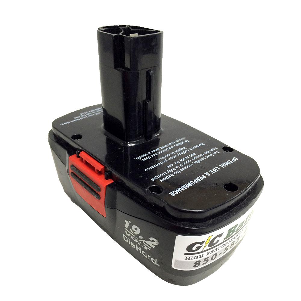 Craftsman 19.2 Volt Battery UPGRADED REBUILD Service with Tenergy 2.2Ah