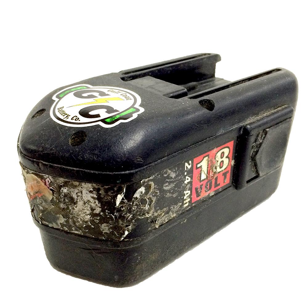 Milwaukee 18V 48112230 Battery Rebuilt by G/C Battery with TENERGY 2