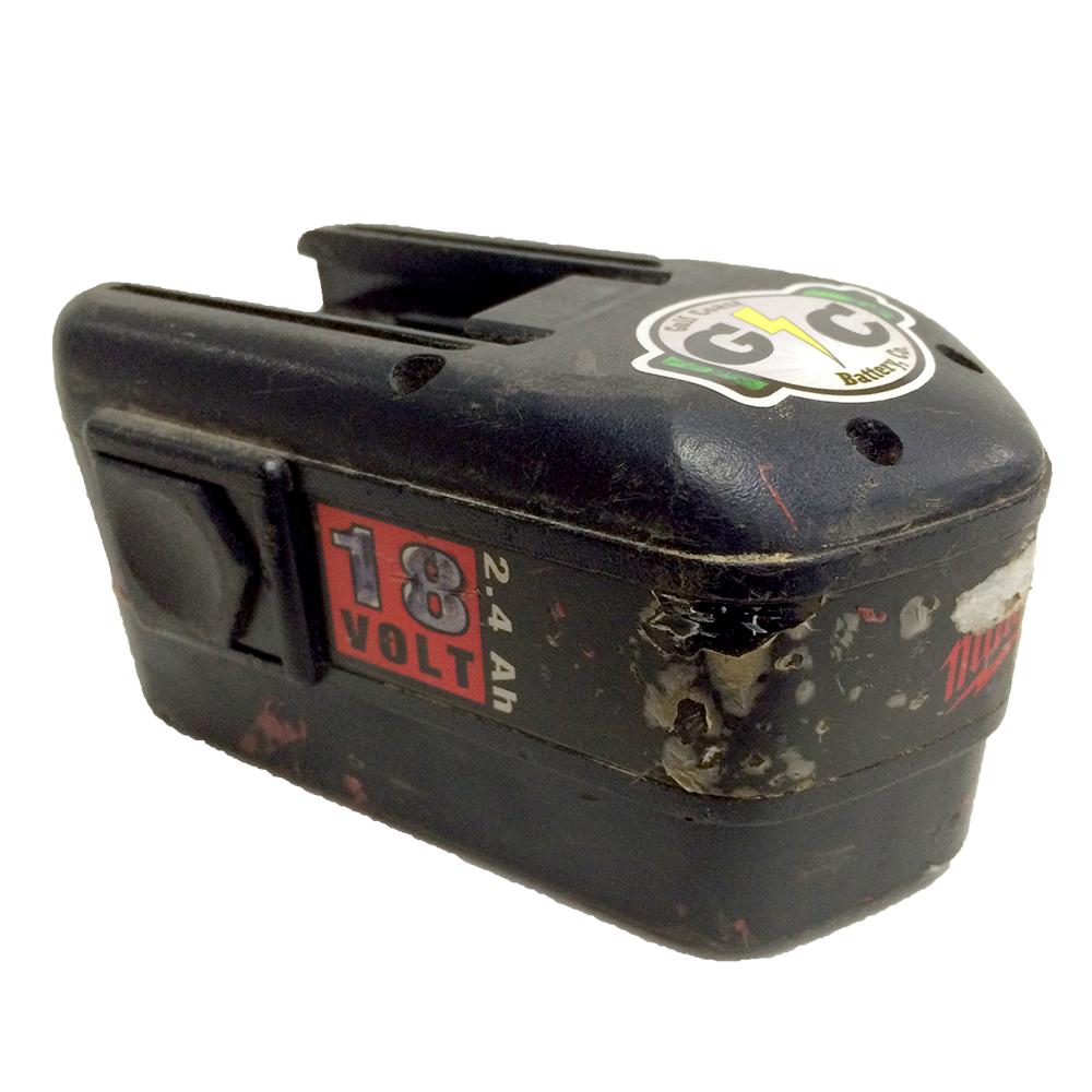 Milwaukee 18V 48112230 Battery Rebuilt by G/C Battery with TENERGY 2