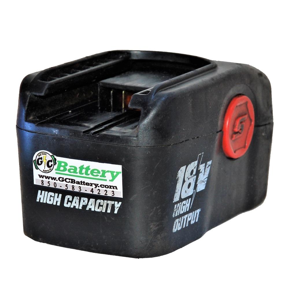 SnapOn 18 Volt CTB4185 Battery UPGRADED & Rebuilt with TENERGY 3.0Ah