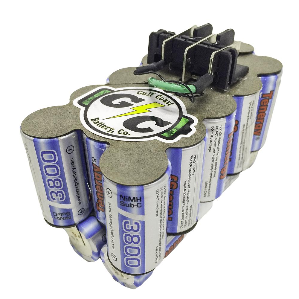 Black & Decker 24 Volt HPNB24 UPGRADED Battery Internals Tenergy 3.8Ah