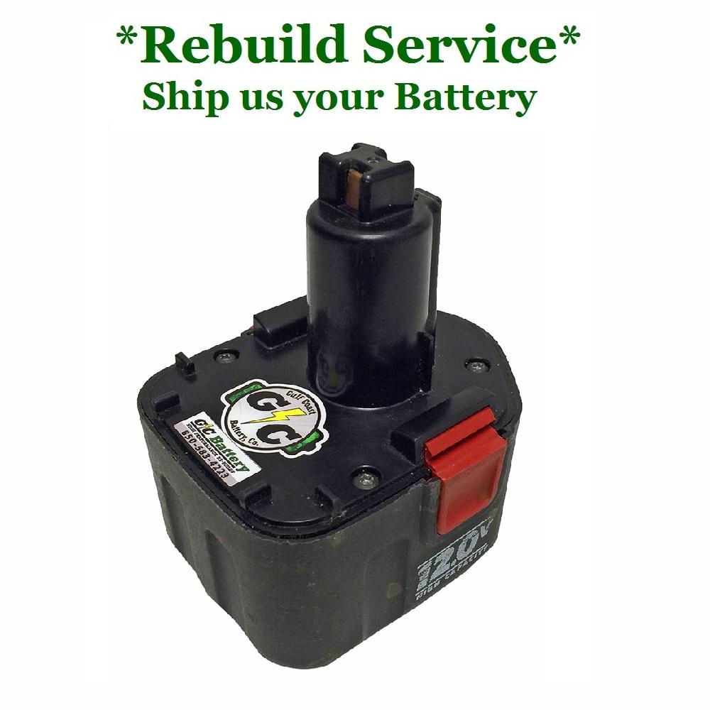 Porter Cable 12 Volt 8620 Battery DIY REPACK KIT Tenergy 