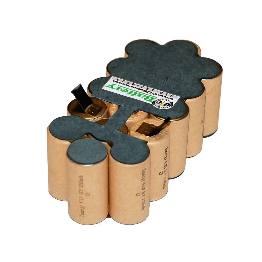 Porter Cable Battery 19.2V 8823 | 8923 REPACK KIT | Tenergy 2.2Ah NiCd Porter Cable 19.2 Volt Battery Rebuild Kit