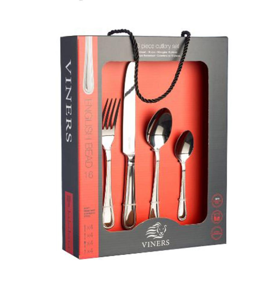 Viners Bead Stainless Steel Cutlery Set, 16pcs, 18/10 eBay