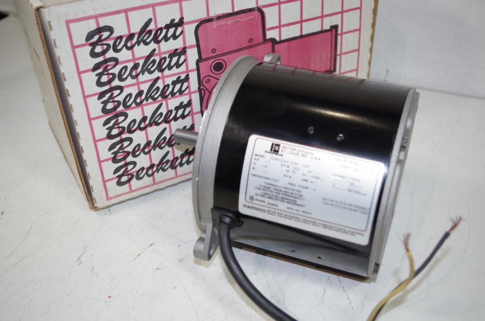 EMERSON BECKETT 1/7HP OIL BURNER DUTY MOTOR 21174U 230VAC 60HZ