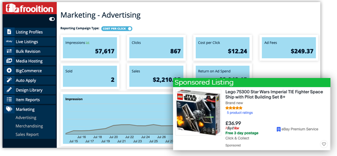 Frooition listing tool