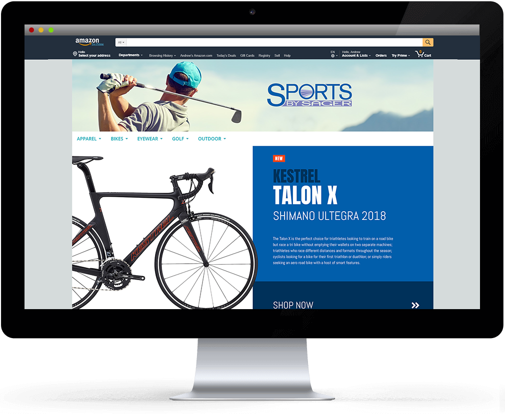 Amazon store design services tailored to Your requirements
