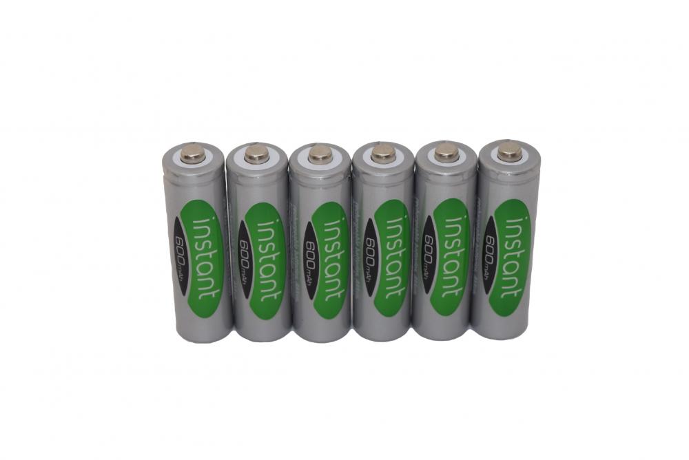 6 X Aa 1 2v 600mah Nimh Rechargeable Batteries Garden Solar Lights 6 X Aa 1 2v 600mah Nimh Rechargeable Batteries Garden Solar Lights Instance