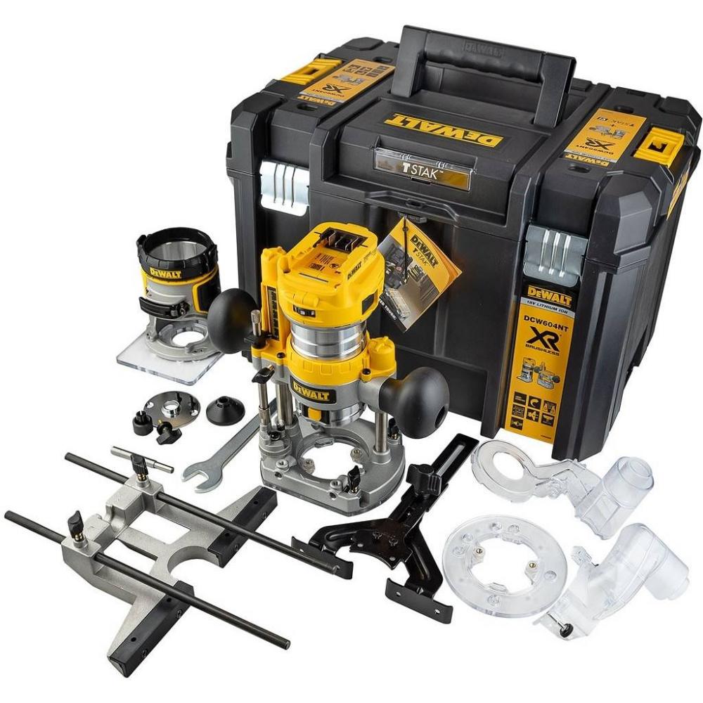 DEWALT DCW604NTXJ 18V XR MULTI BASE PLUNGE ROUTER BARE UNIT + TSTAK IN STOCK eBay