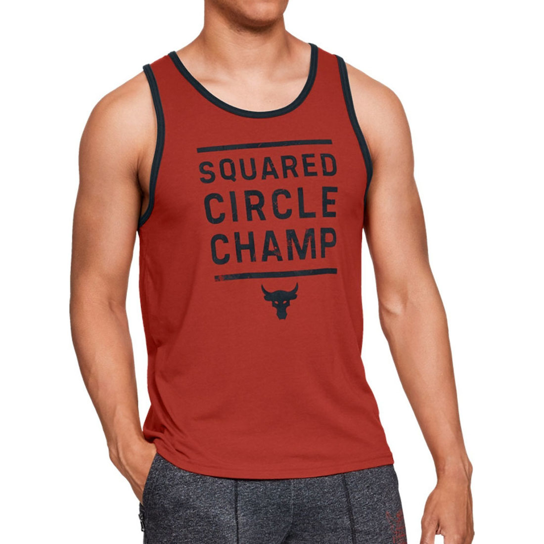 under armour red tank