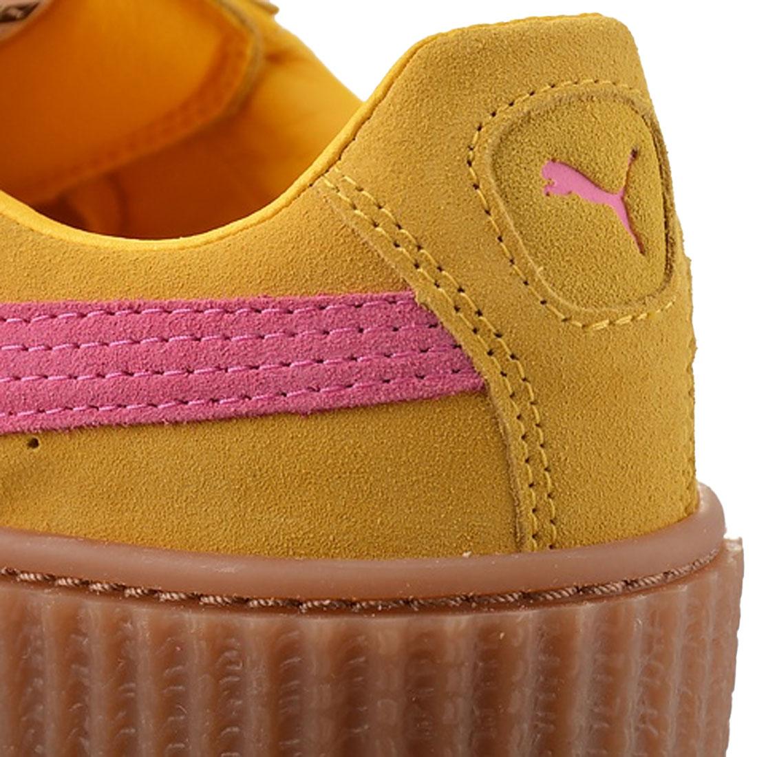 puma rihanna creepers giallo