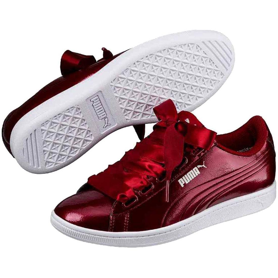 womens puma trainers with ribbon