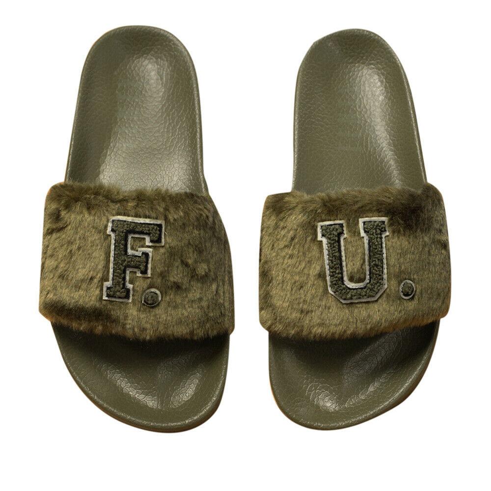 puma sandals fur