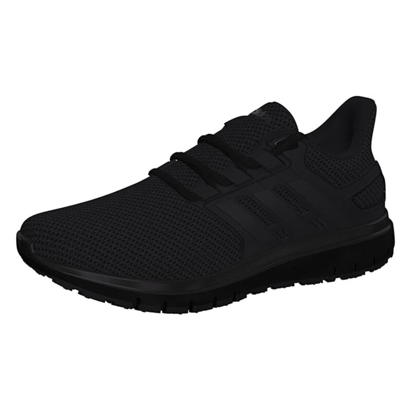 adidas Mens Energy Cloud 2 Black Lace Up Sports Running