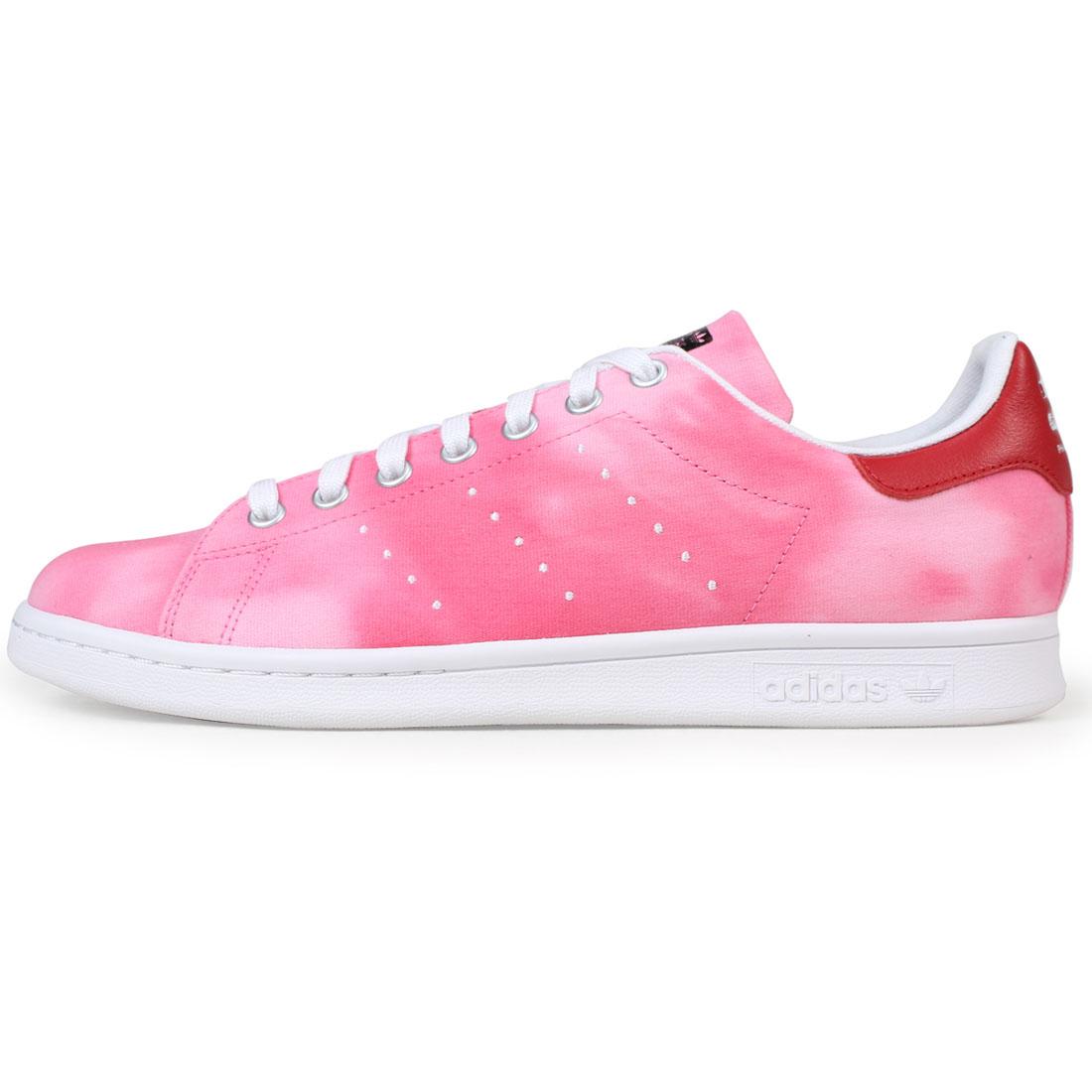 adidas originals Stan Smith Pharrell Williams Pink Trainers HU HOLI ...