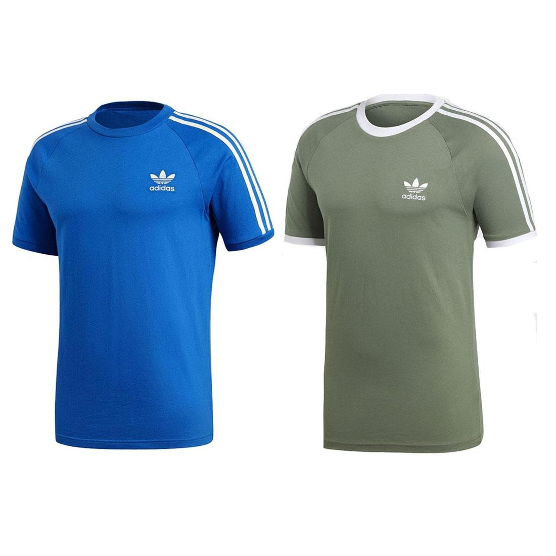 t shirt adidas verde militare