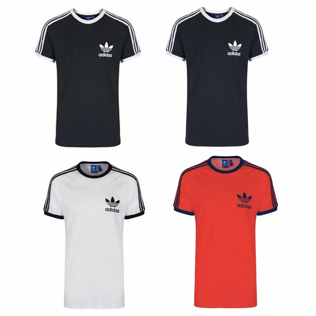 adidas t shirt red and black