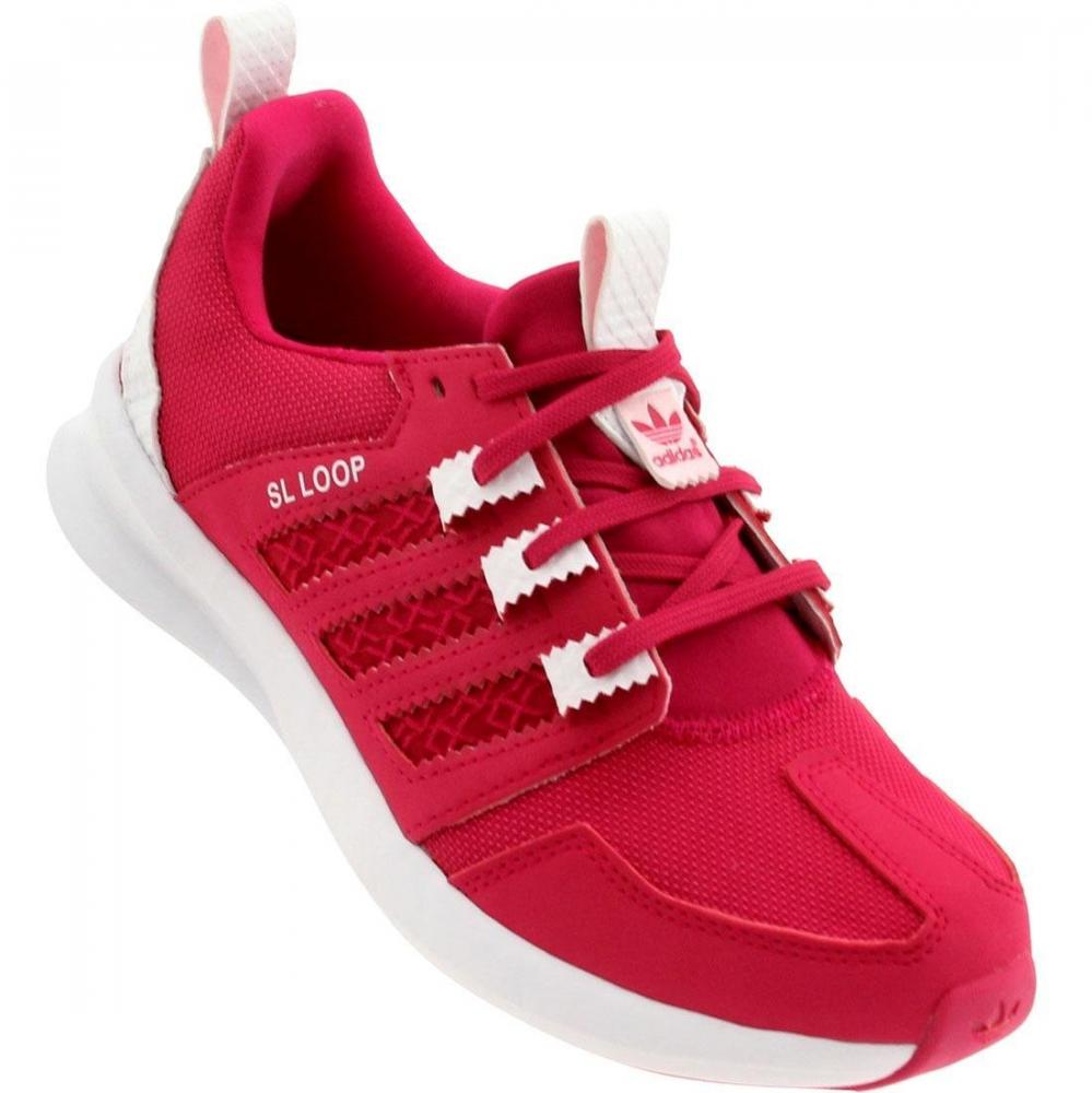 pink adidas trainers kids