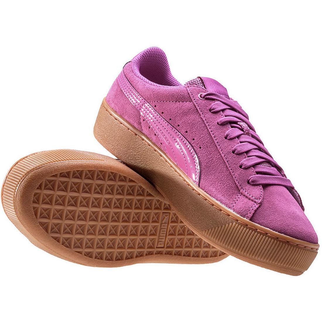 Puma Vikky Platform Trainers Rose Violet Pink Womens Suede Lace Up Shoes eBay Puma Vikky Platform Trainers Rose Violet Pink Womens Suede Lace Up Shoes eBay