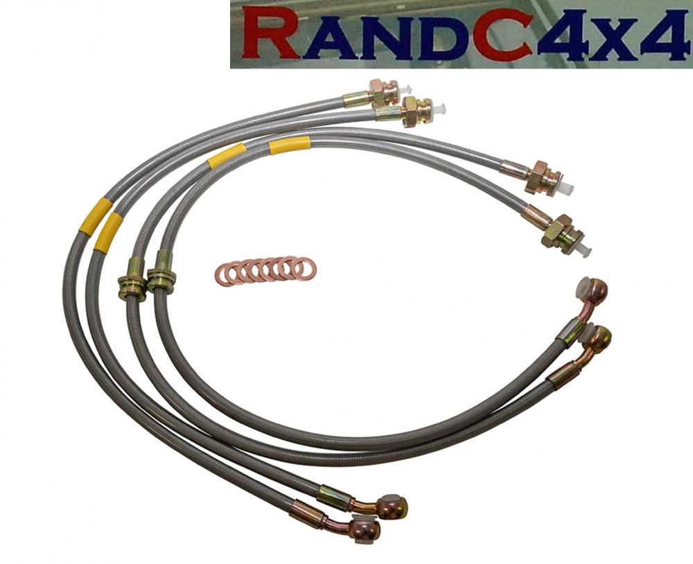 1415 Land Rover Discovery 2 TD5 V8 +150mm Extended Brake Hoses