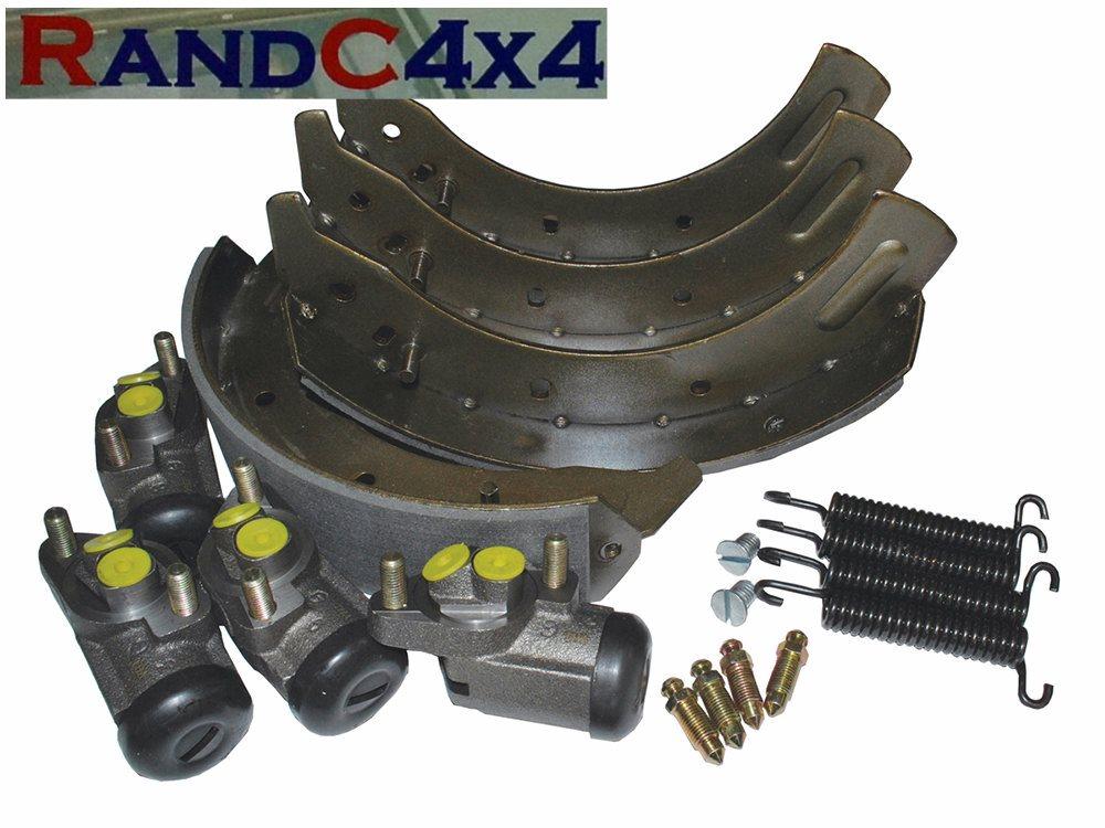6044 Land Rover Series 3 SWB LWB Front Brake Shoe & Wheel Cylinders Kit