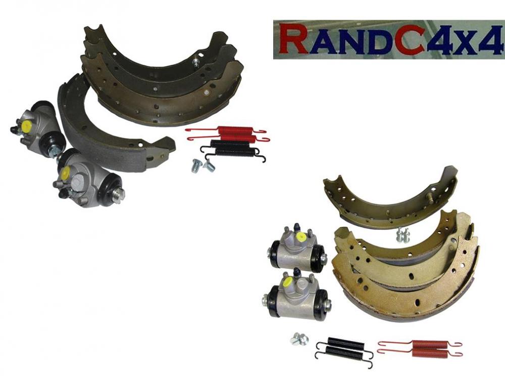 Land Rover Series 2 2a 3 SWB 88" Front & Rear Brake Shoe & Wheel