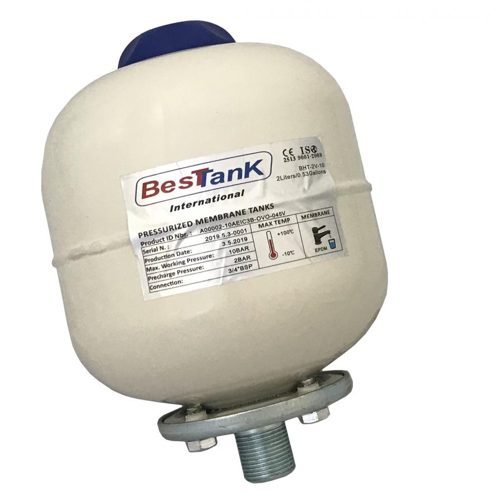 2L Expansion Vessel Pressure TANK ONLY for unvented water heater 2