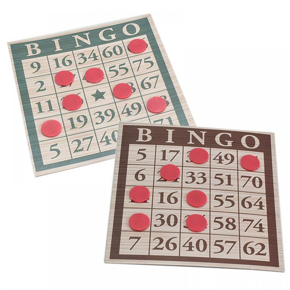 Cardboard Bingo Chips