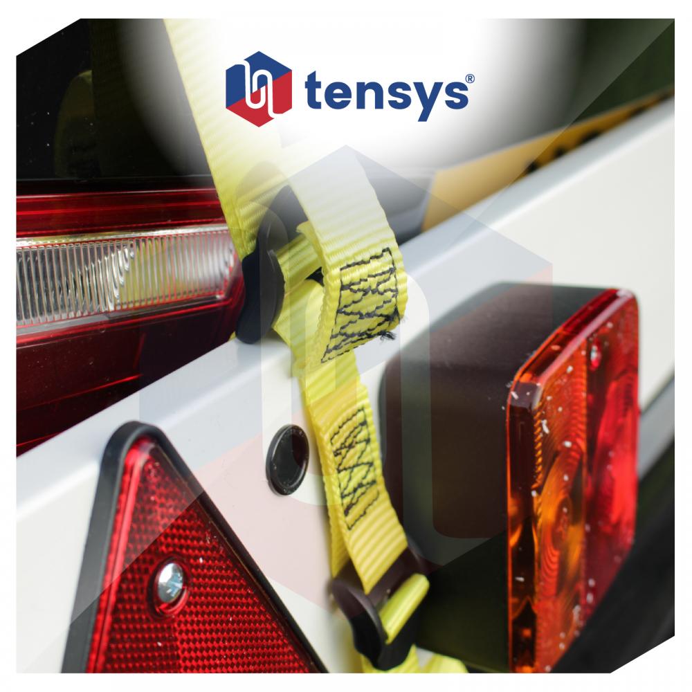 25mm Trailer Board Strap c/w Plastic Coated J Hook/Per Pair eBay