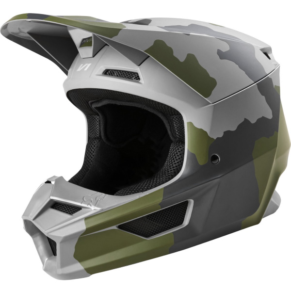 white fox dirt bike helmet