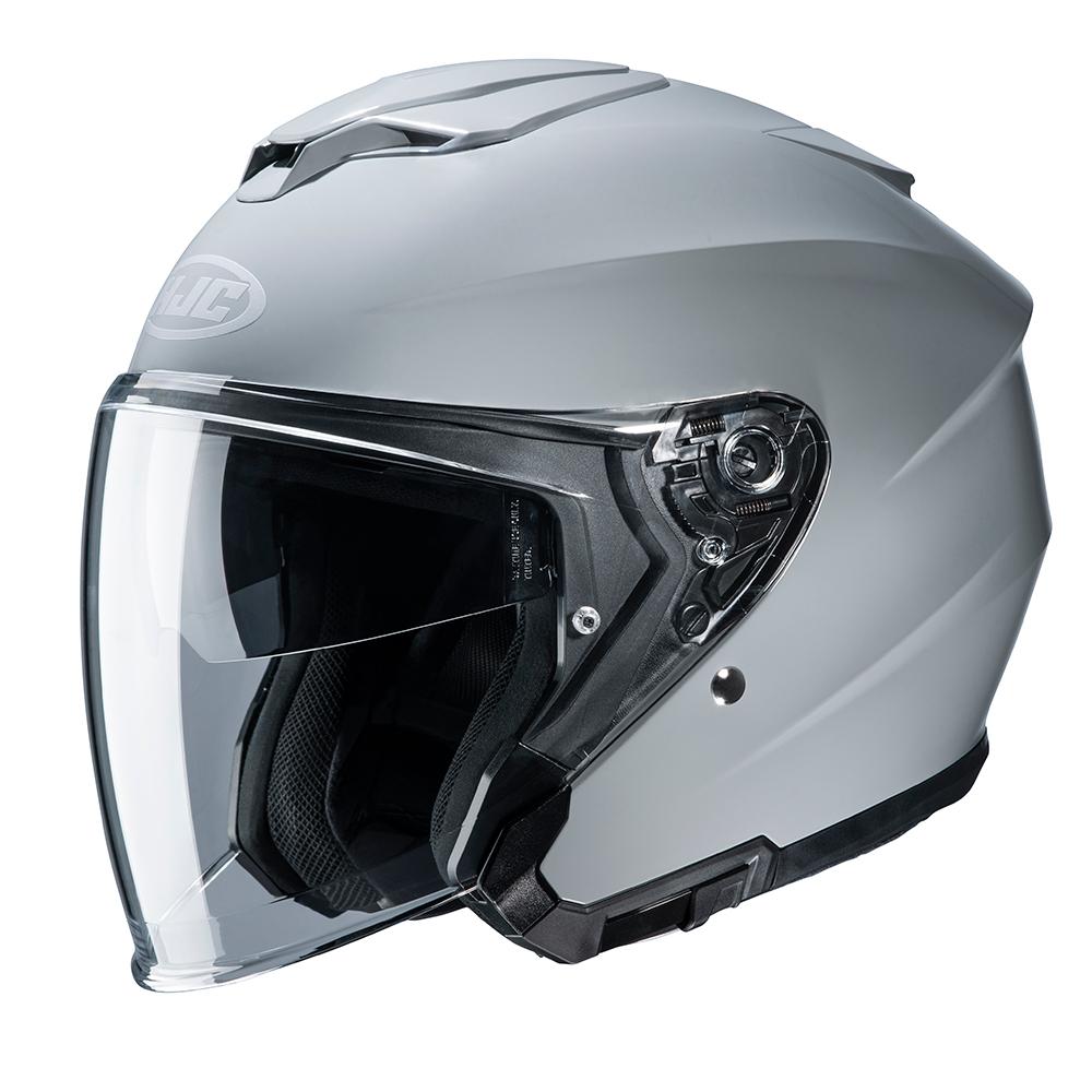 HJC I30 Open Face Motorcycle Helmet Touring Smart Ready Plain Matt N