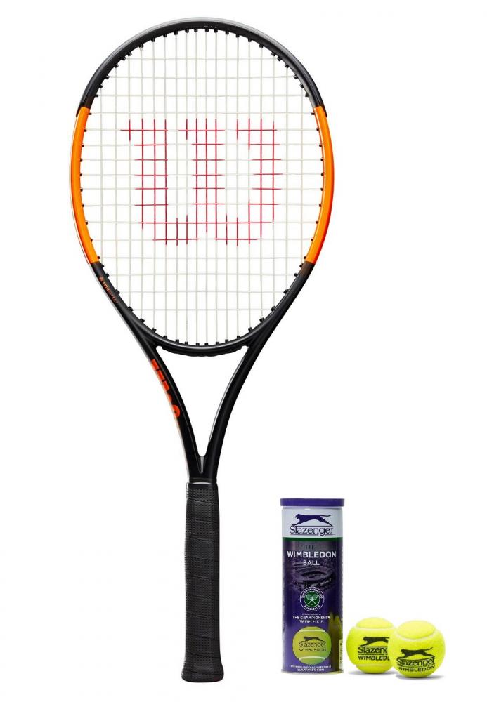 wilson nitro pro 103 graphite tennis racket