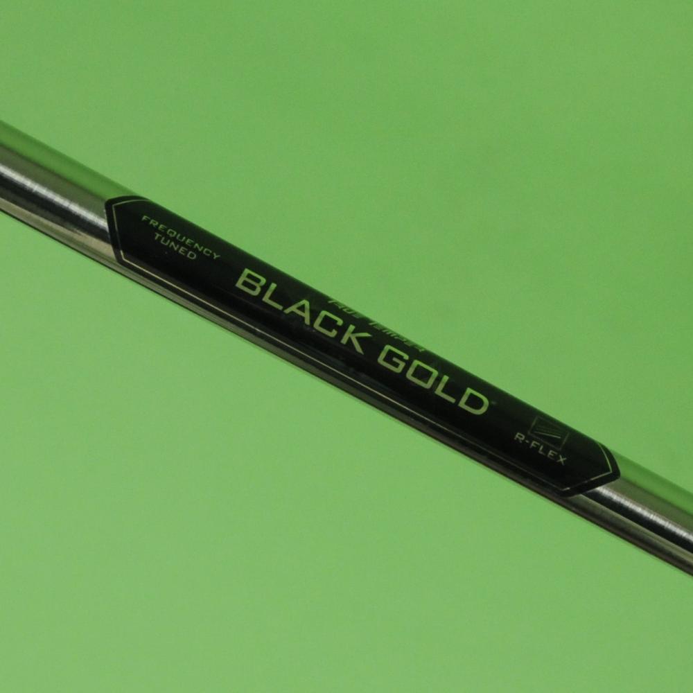 Genuine True Temper Black Gold .355 Taper Steel Reg Iron Shafts Many ...
