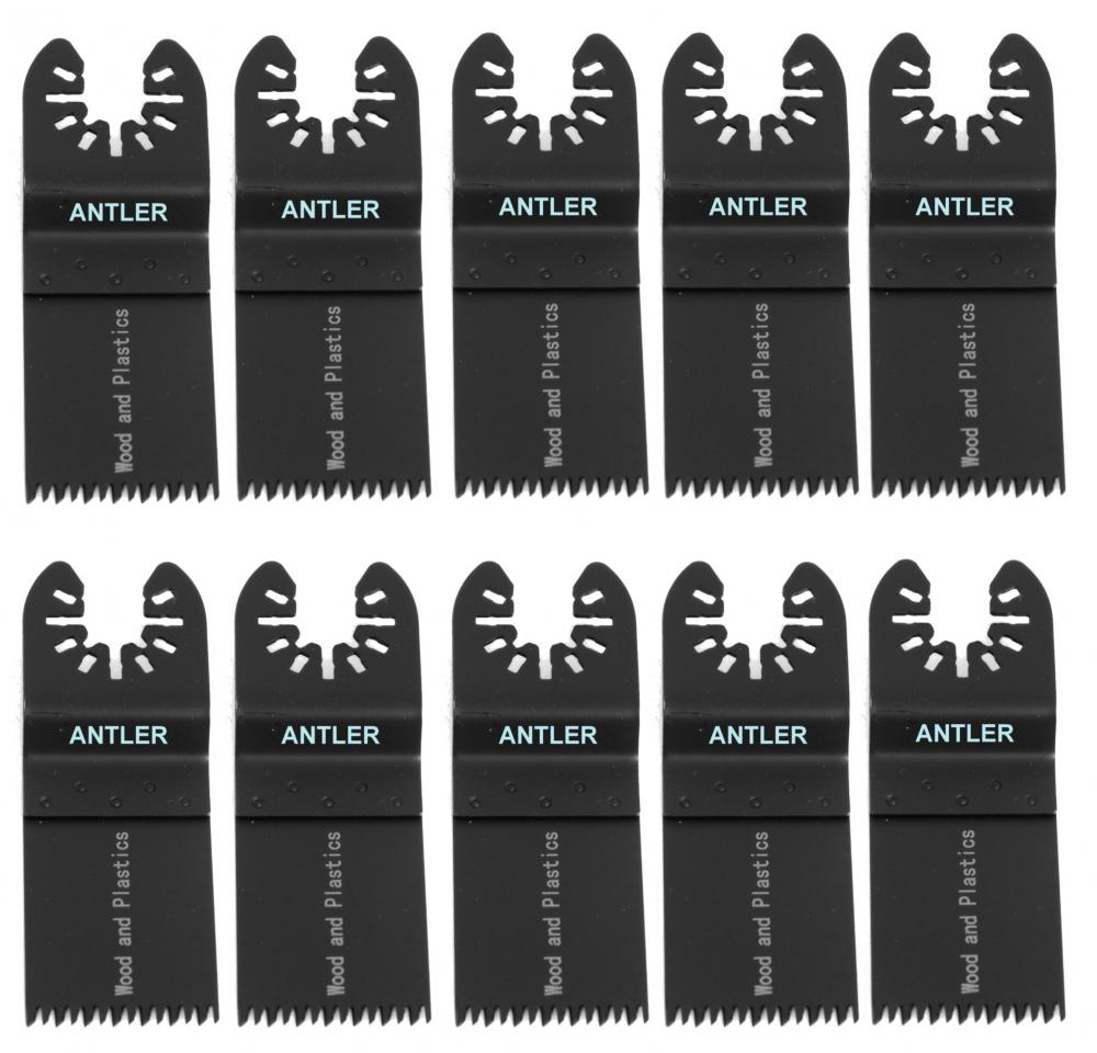 20mm Antler Wood Blades Dewalt Stanley Worx F30 Erbauer Oscillating Multitool