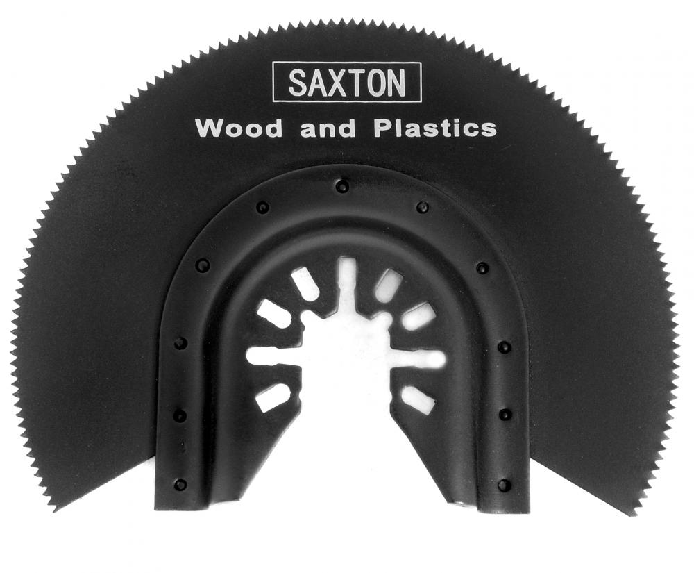 3x Saxton 90mm Carbide Blade for Dewalt Stanley Oscillating Multitools