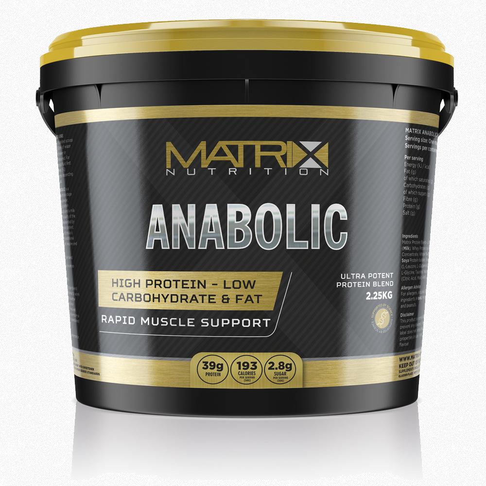 ANABOLIC PROTEIN POWDER 80 PROTEIN ALL FLAVOURS 
