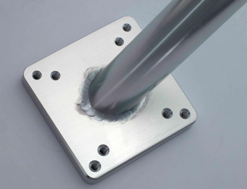 Downrigger Mount for Rod Holder, Heavy Duty Anodised Aluminium, Tapped