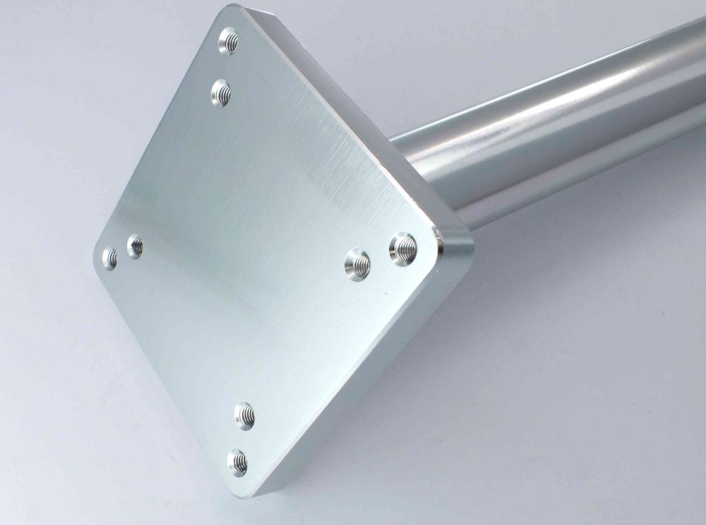 Downrigger Mount for Rod Holder, Heavy Duty Anodised Aluminium, Tapped