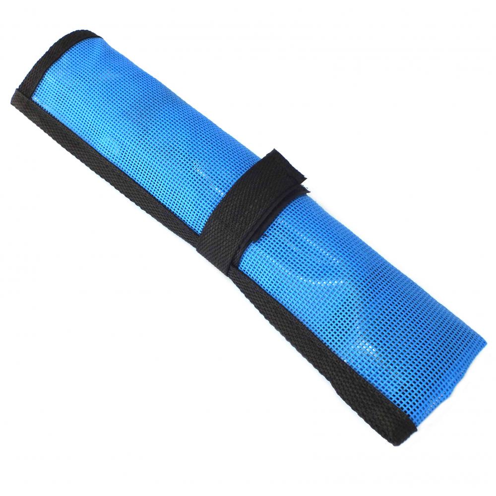 4 x Knife Jig Bags Fishing Lure Rolls 4 Pocket Mesh Back Great for