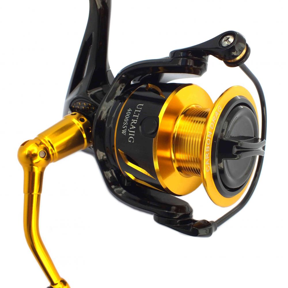 Lurekiller Ultrajig 4000ssw Fishing Jig Spinning Reel Full Aluminium Carbon Drag Ebay