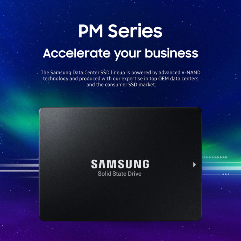 480 гб ssd накопитель samsung pm883 обзор