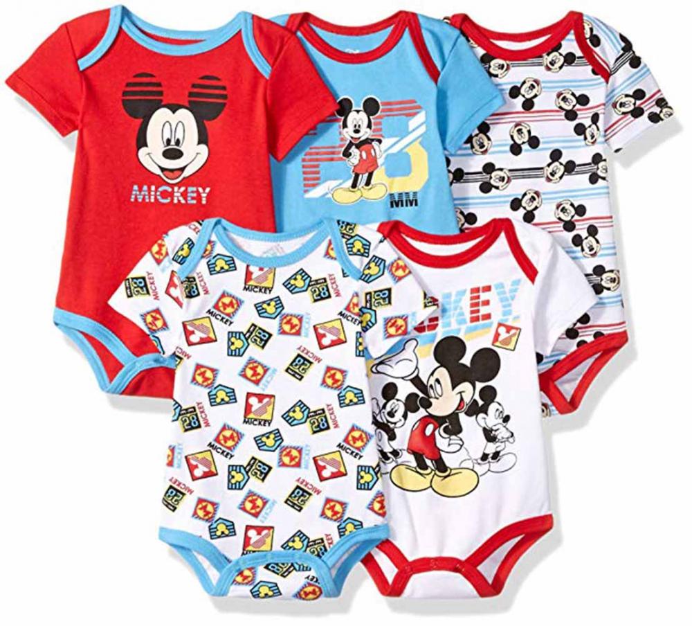 Disney Baby Girls Minnie Mouse Three-Pack Bodysuits Size 12M 18M 24M