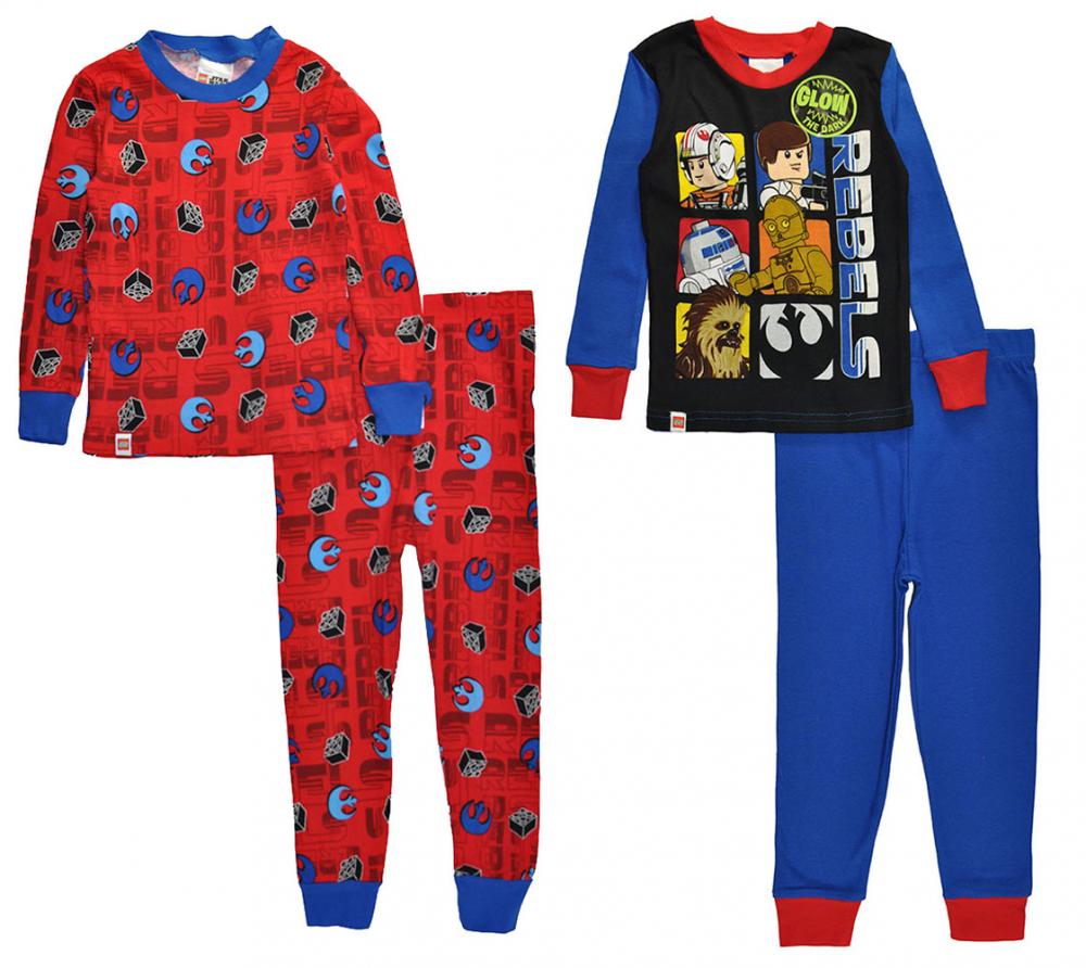 8 NWT LEGO Star Wars Jedi Dual Pajama Set Size/'s 4 10